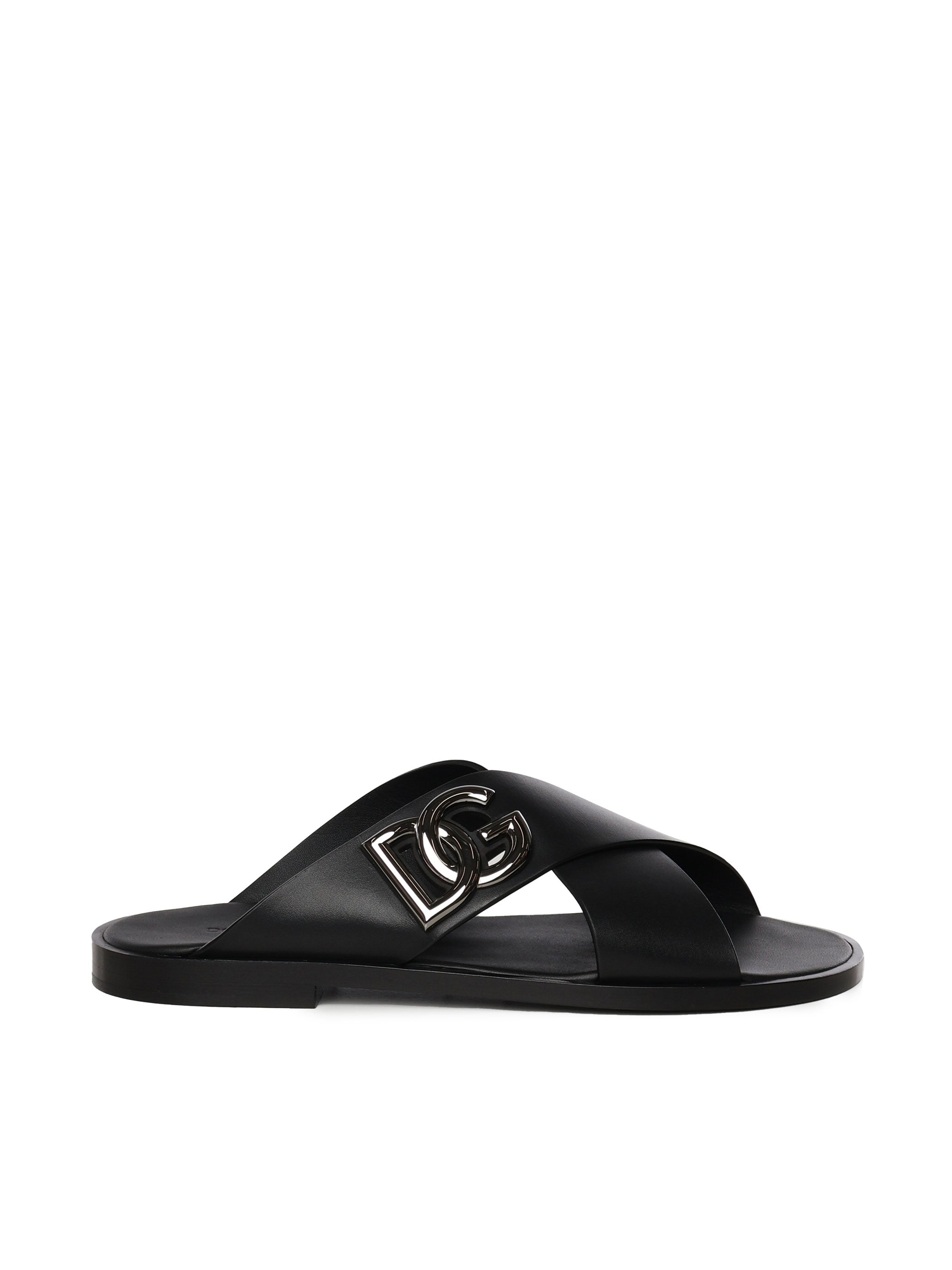 Dolce & Gabbana A80440 Man Black Sandals - Zuklat