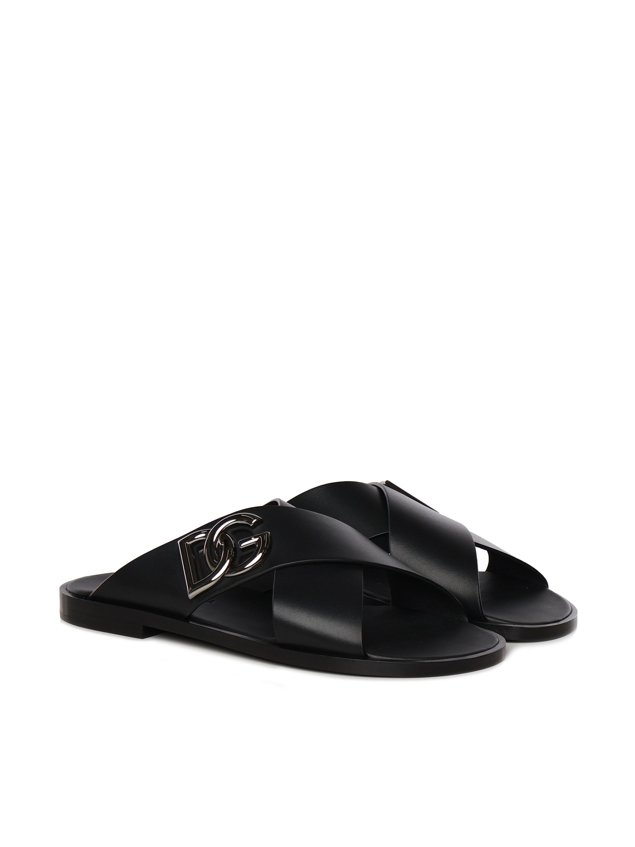 Dolce & Gabbana A80440 Man Black Sandals - Zuklat