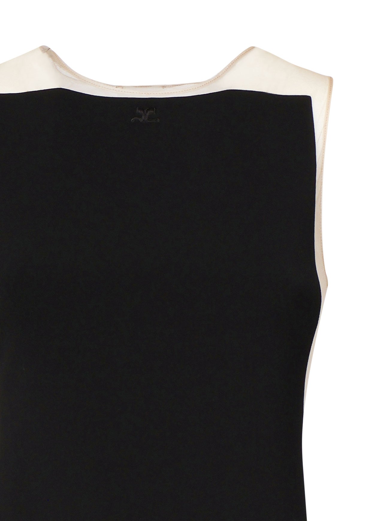 Courreges 424JBD112PL0159 Woman Black Top - Zuklat