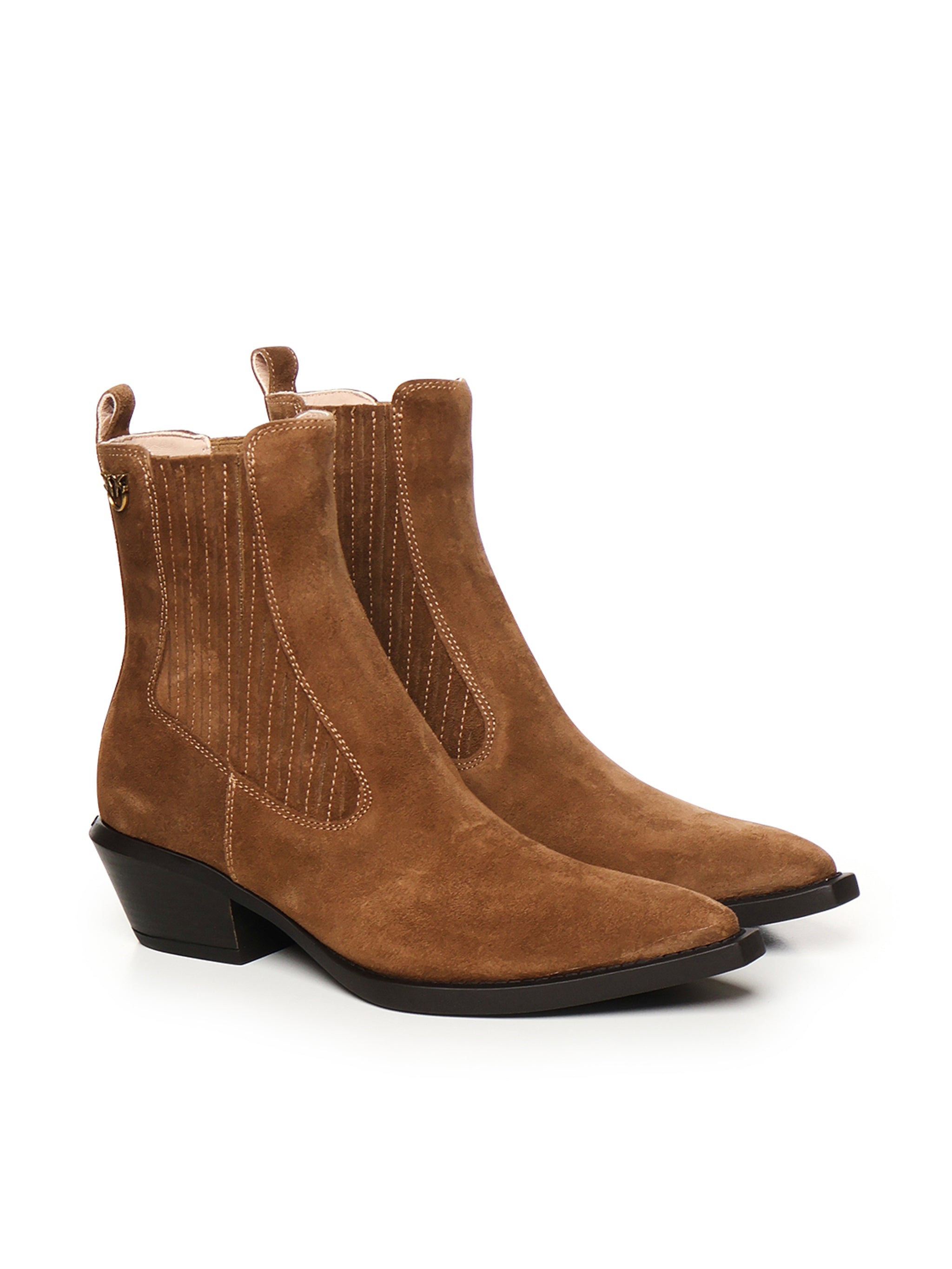 Pinko SD0345 Woman Brown Boots - Zuklat