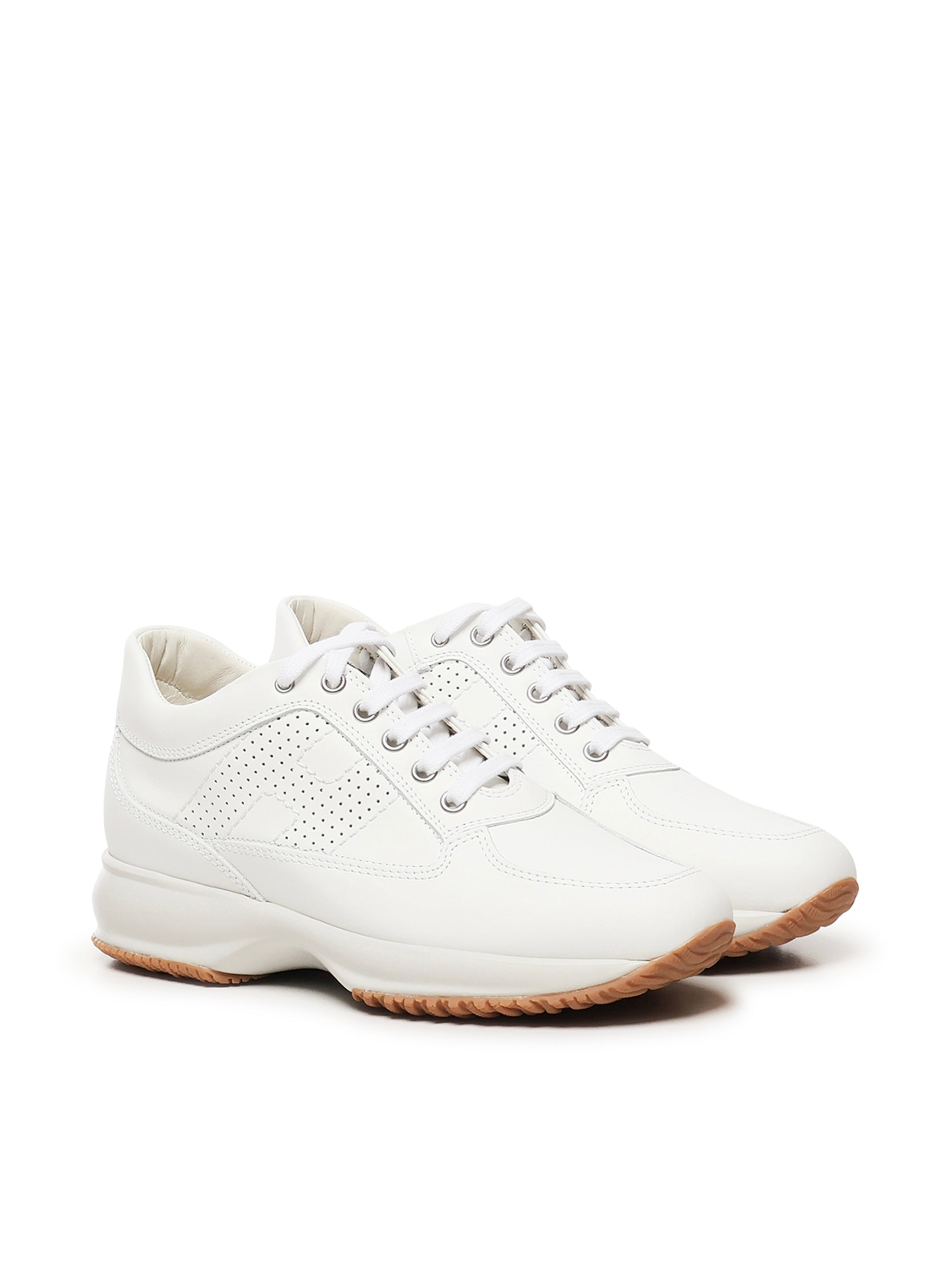 Hogan HXW00N00E30KLA Woman White Sneakers - Zuklat